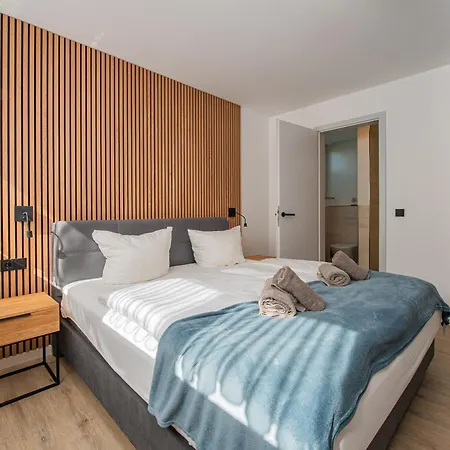 アパート Villa Stella Maris Ferienwohnung Neptun ゼリン